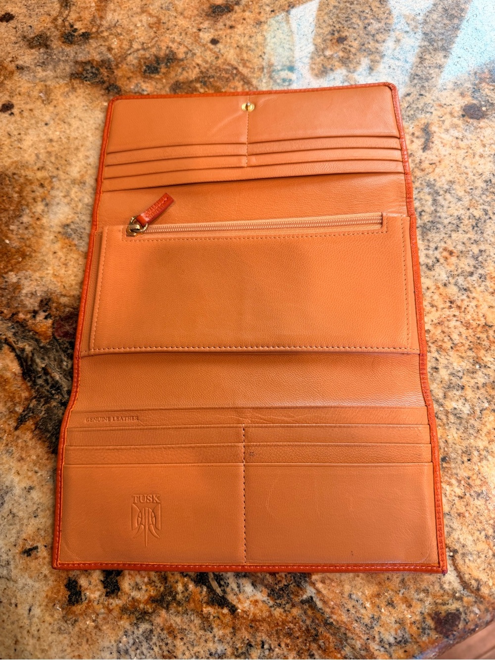 Pair of Tusk Leather Wallets - Picture 4 of 9